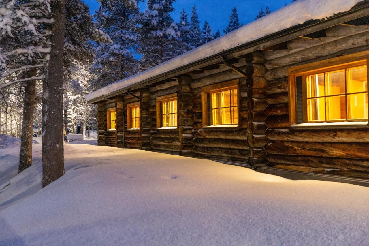 Kuukkeli Log Houses Aurora Resort Saariselka Exterior photo