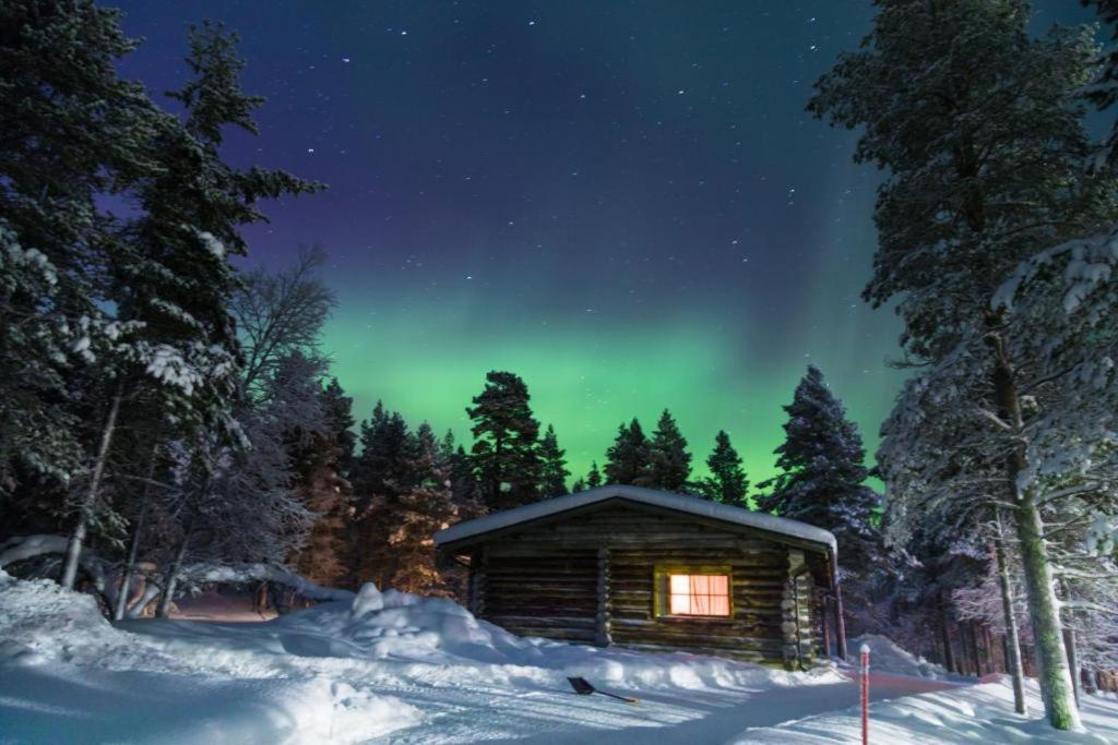 Kuukkeli Log Houses Aurora Resort Saariselka Exterior photo