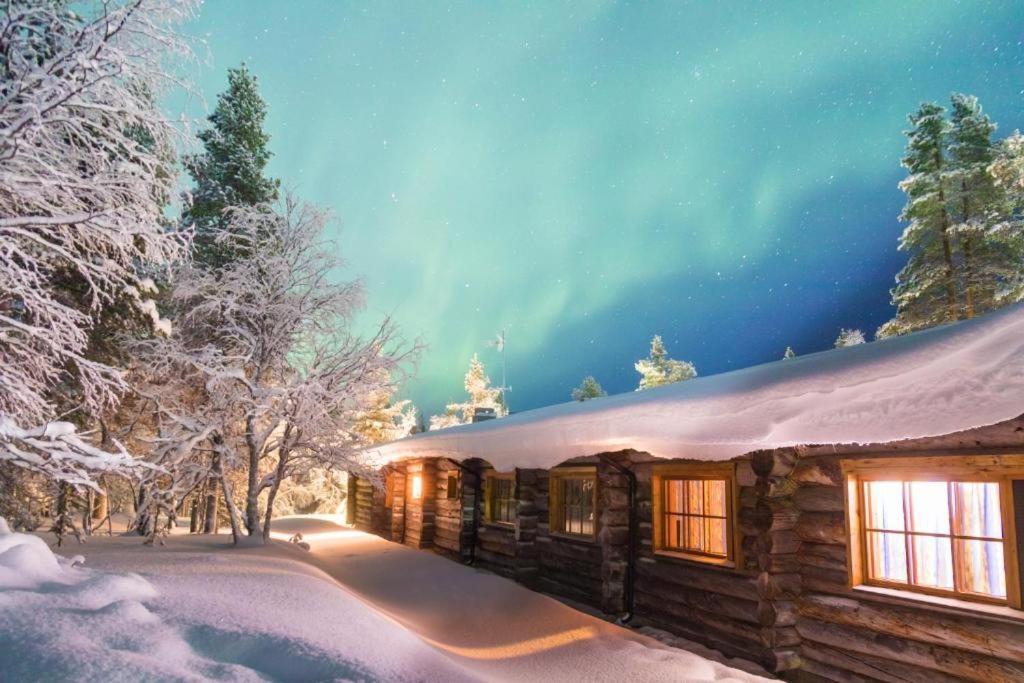 Kuukkeli Log Houses Aurora Resort Saariselka Exterior photo
