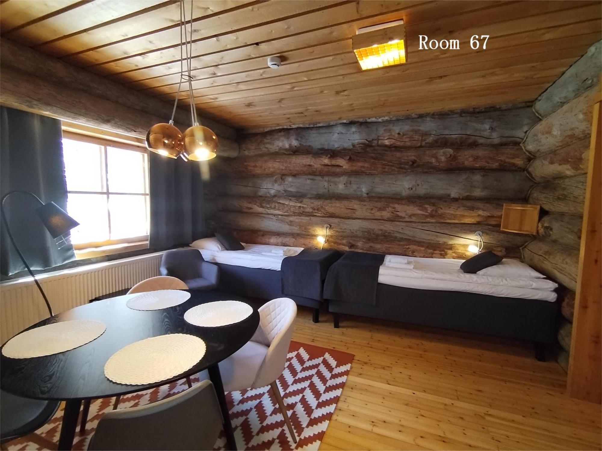 Kuukkeli Log Houses Aurora Resort Saariselka Exterior photo