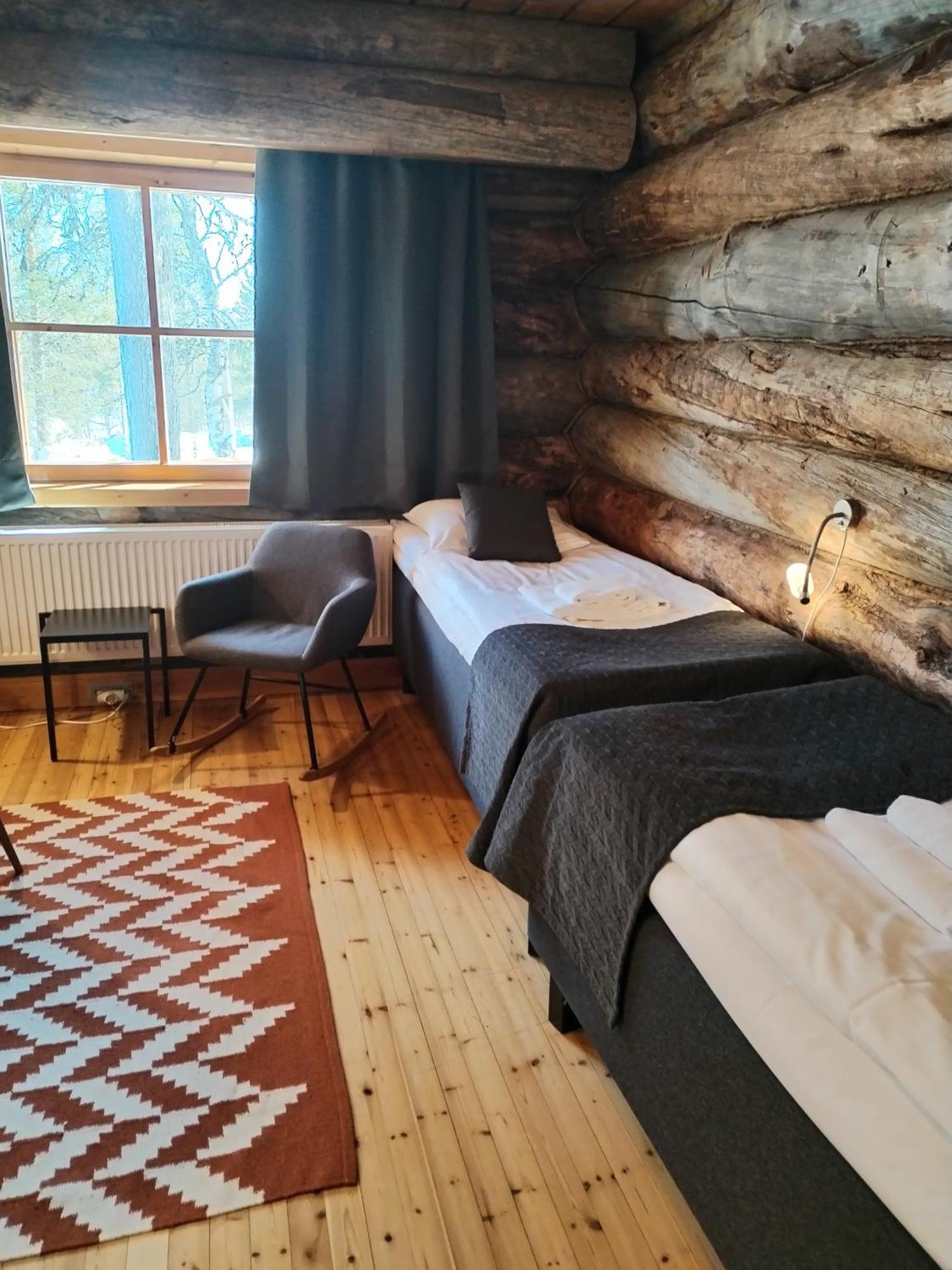Kuukkeli Log Houses Aurora Resort Saariselka Exterior photo