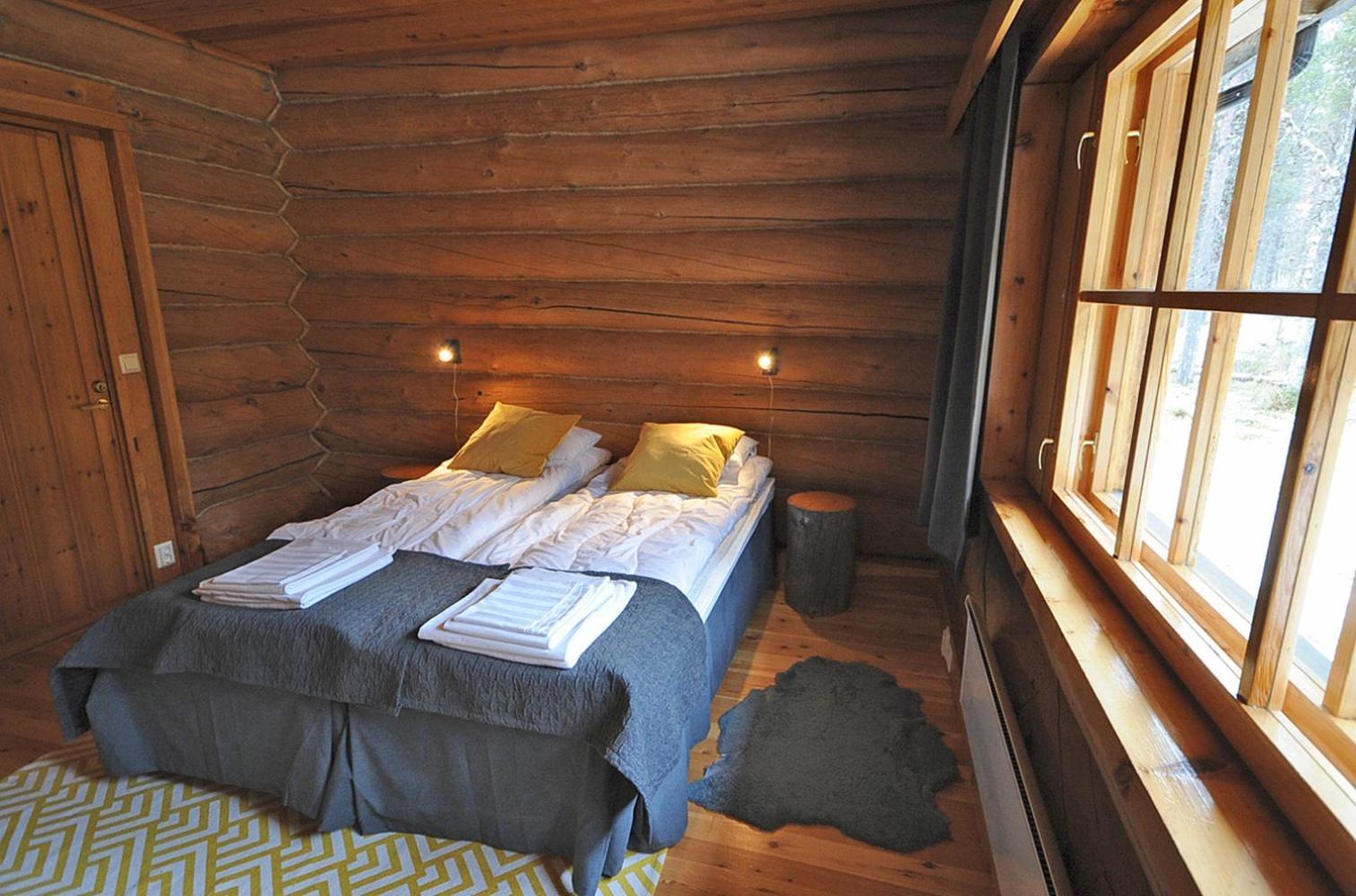 Kuukkeli Log Houses Aurora Resort Saariselka Exterior photo
