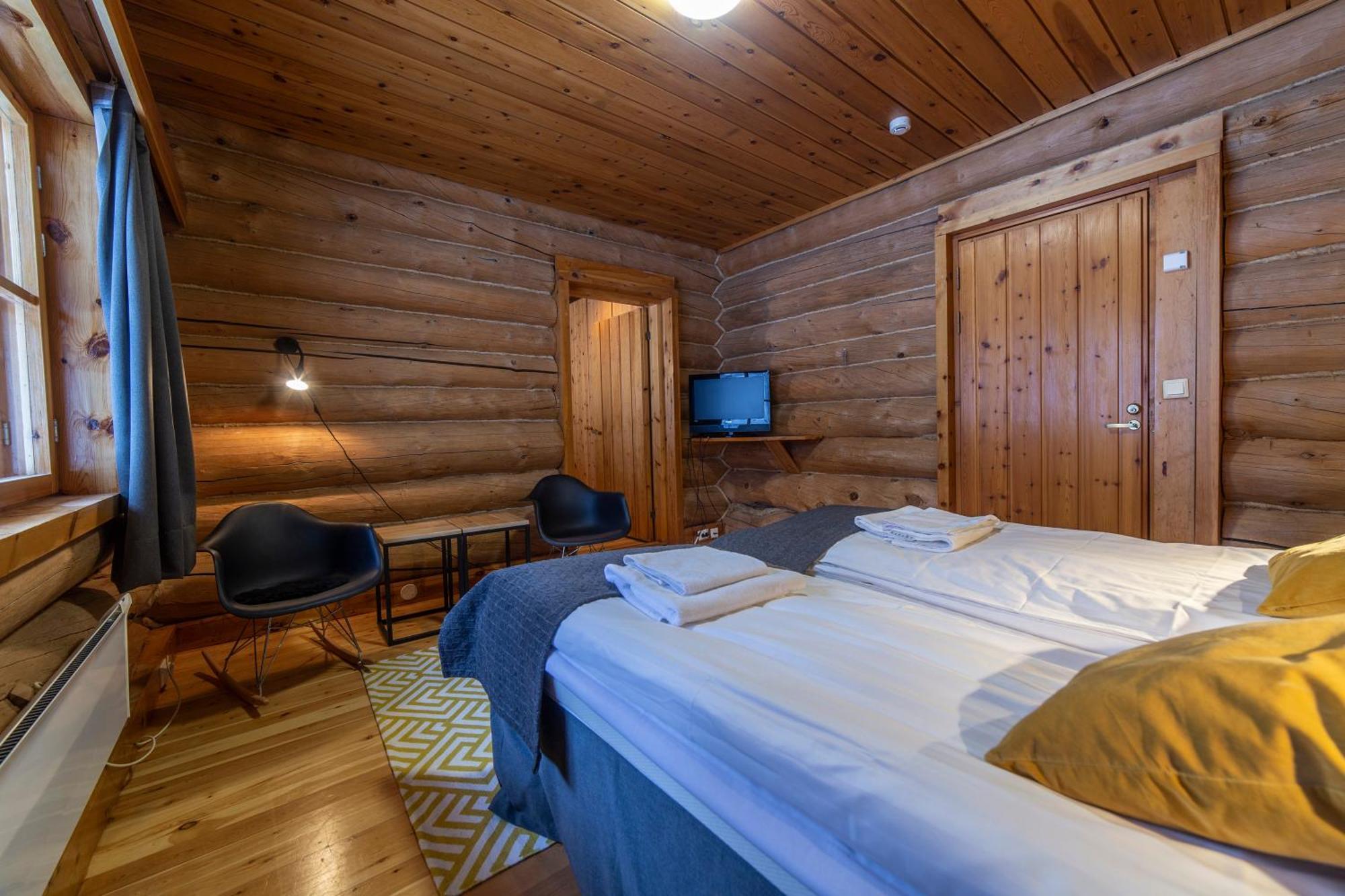Kuukkeli Log Houses Aurora Resort Saariselka Exterior photo