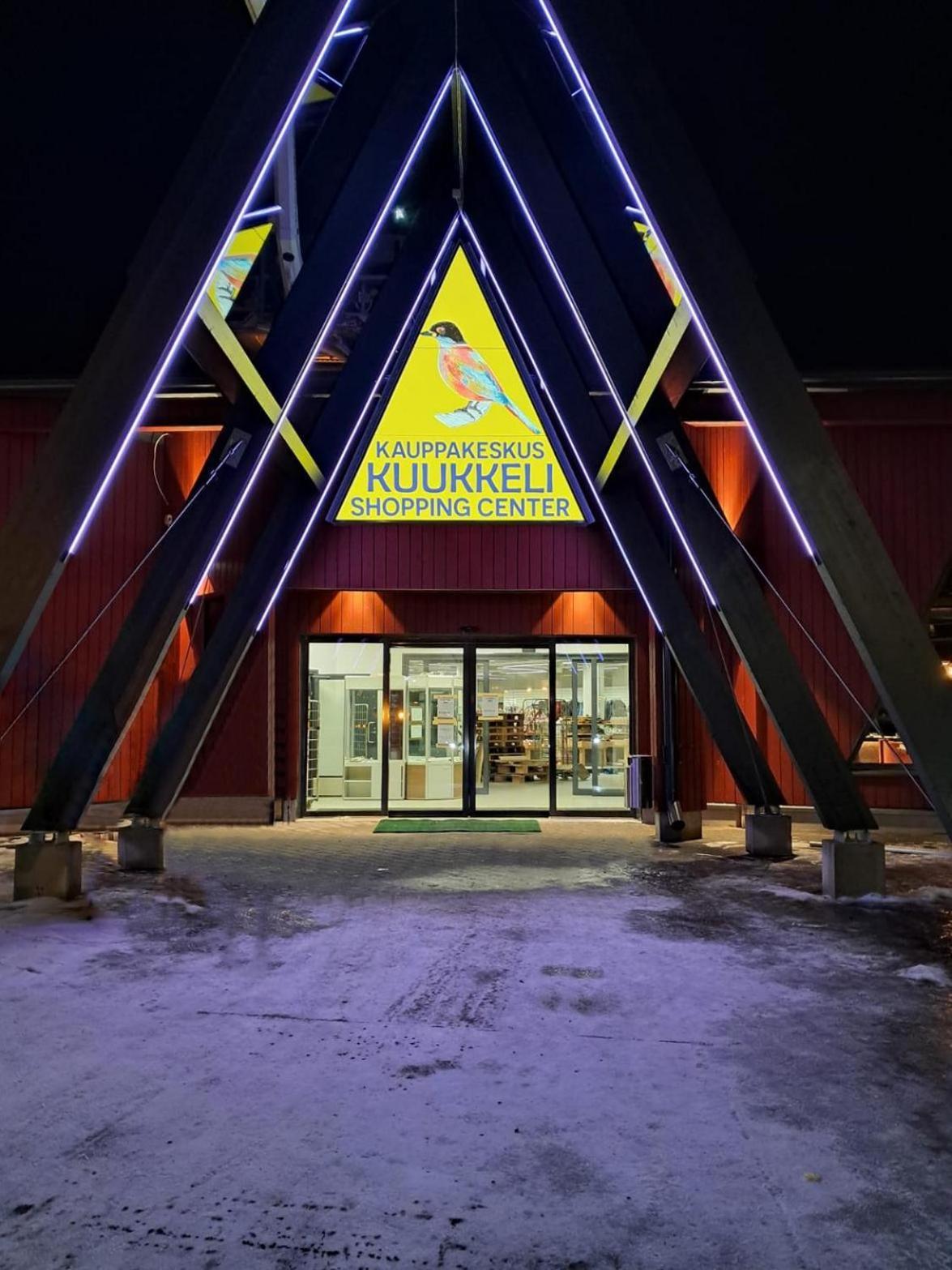 Kuukkeli Log Houses Aurora Resort Saariselka Exterior photo